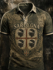 Camicia da uomo Sardegna Quattro Mori