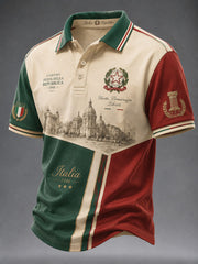 Camicia da uomo con stampa Festa della Repubblica Repubblica Italiana