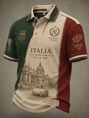 Camicia da uomo con stampa Festa della Repubblica Repubblica Italiana