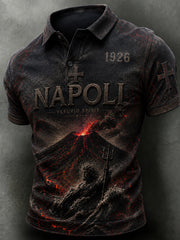 Maglia a maniche corte Napoli calcio Italia maschile