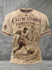 Maglietta a maniche corte da uomo del Calcio Storico Fiorentino