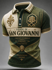 Maglia da uomo Firenze Calcio Storico color verde