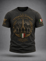 Maglietta classica veterana italiana vintage