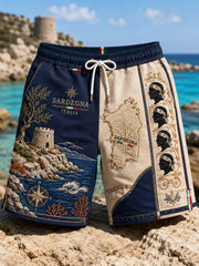 Pantaloncini patchwork classici retrò sardi