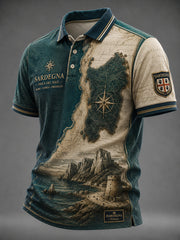 Polo casual nautica retrò sarda