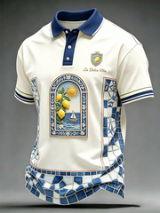 Camicia Uomo Italia Ferragosto Manica Corta