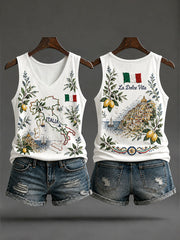 Gilet a V da vacanza italiane da donna