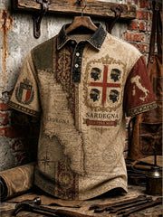 Camicia da uomo Sardegna Quattro Mori