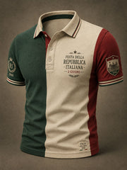 Camicia da uomo con stampa Festa della Repubblica Repubblica Italiana