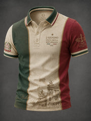 Camicia da uomo con stampa Festa della Repubblica Repubblica Italiana
