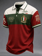 Camicia da uomo con stampa Festa della Repubblica Repubblica Italiana
