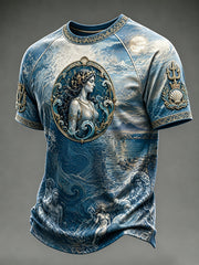 T-shirt uomo Napoli calcio Italia manica corta