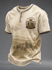 T-shirt manica corta Toscana uomo