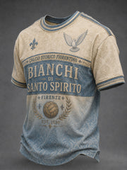Maglietta bianca da calcio classico MenFlorence