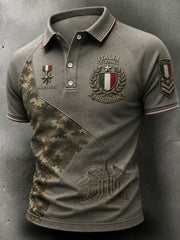 Polo retrò italiana vintage classica e casual
