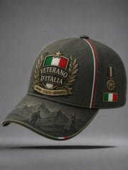 Berretto da baseball classico italiano unisex