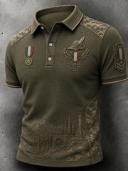 Polo commemorativa da uomo,