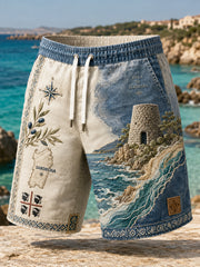 Pantaloncini casual della costa sarda retrò