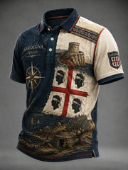 Polo casual classica retrò sarda