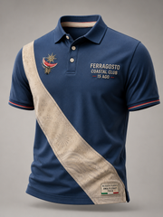 Camicia Uomo Italia Ferragosto Manica Corta