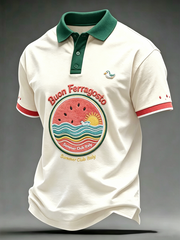 Camicia a maniche corte da uomo Ferragosto Italia