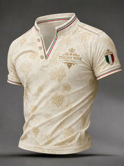 Men's Italian Wine Culture Casual T-shirt