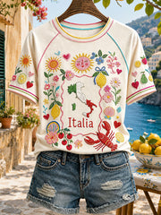 Magliette italiane da vacanza per donna