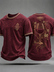 Men's Italian Wine Culture Casual T-Shirt
