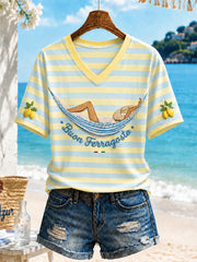 Women's Italian Ferragosto Casual T-Shirt