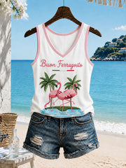 Women's Italian Ferragosto Casual Vests