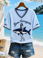 Women's Italian Ferragosto Casual T-Shirt