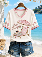 Women's Italian Ferragosto Casual T-Shirt